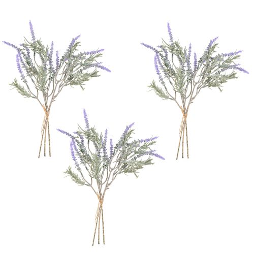 Artikel Kunstig lavendel kunstige planter Lilla 38cm 3 bundt 9 stk