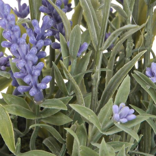 Artikel Kunstig lavendel i potteblomstrende kunstige planter 25cm