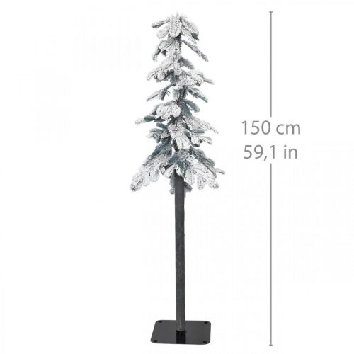 Floristik24 Kunstigt juletræ sneet Deco Vinter 150cm