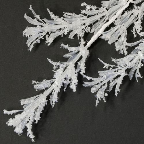 Artikel Kunstig vintergrendekoration frost vinterdekoration hvid 124 cm
