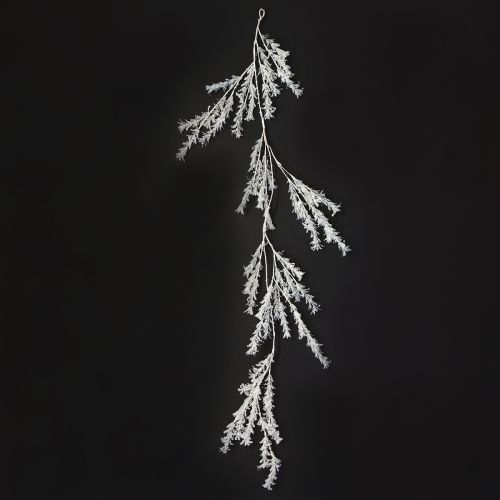 Artikel Kunstig vintergrendekoration frost vinterdekoration hvid 124 cm
