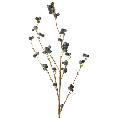 Kunstig gren med blåbær 110 cm