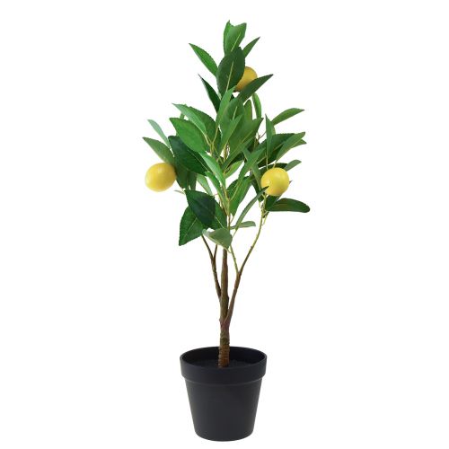 Floristik24 Kunstigt citrontræ i potte Middelhavet H58cm