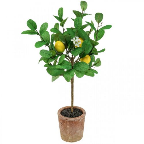Artikel Kunstigt citrontræ i potte Citrontræ 58cm