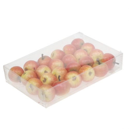 Artikel Kunstige frugtæbler Cox 3,5cm 24 stk