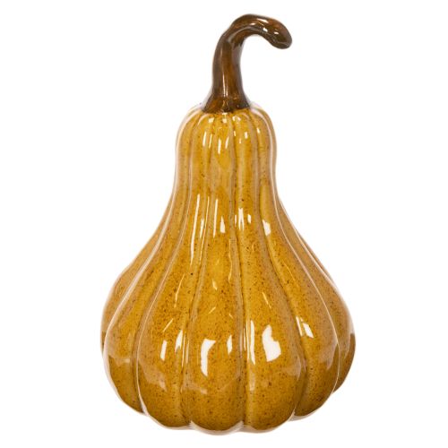 Dekorativt græskar til borddekoration Halloween 18 cm