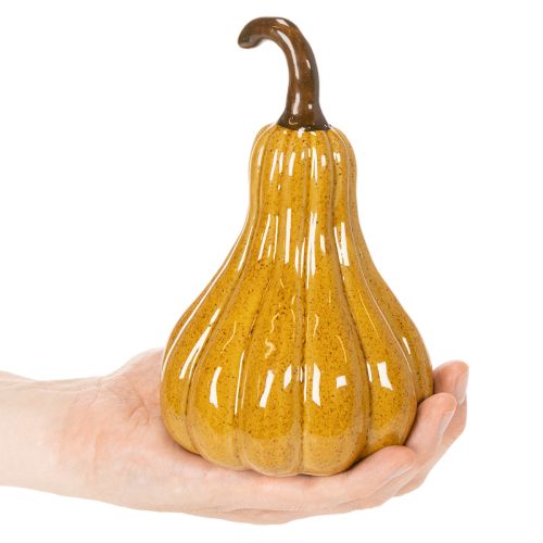 Dekorativt græskar til borddekoration Halloween 18 cm | Floristik24.dk