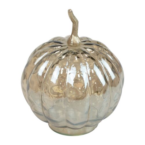 Græskar dekoration glas glas græskar bord dekoration efterår Ø14cm H19cm