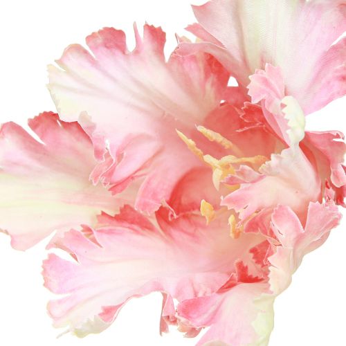 Artikel Kunstig blomster papegøje tulipan kunstig tulipan pink 69cm