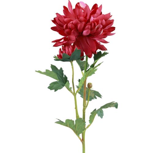 Artikel Kunstige blomster dekorative dahliaer kunstige blomster Bordeaux 61cm