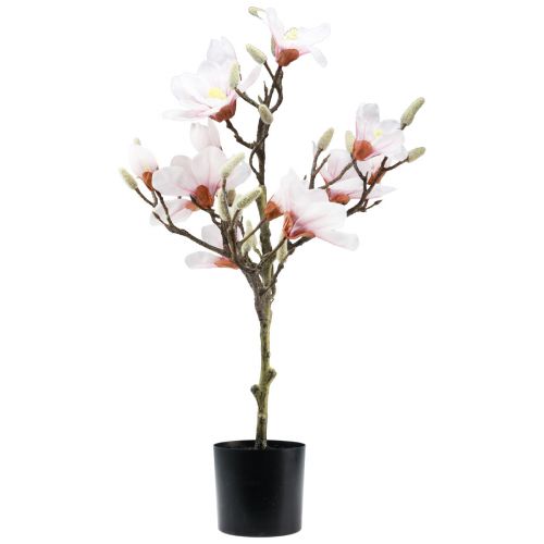 Artikel Kunstig blomst magnolia kunstig magnolia træ pink 74cm