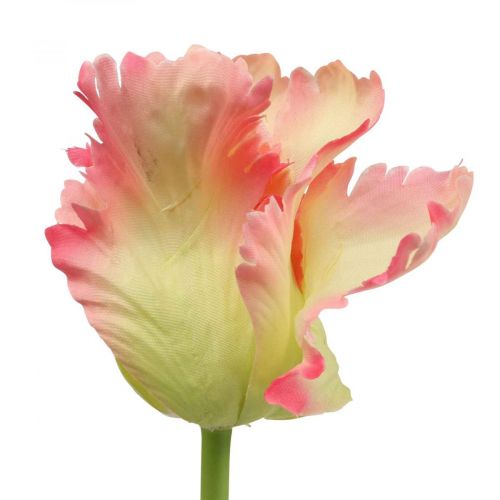 Artikel Kunstig blomst, papegøje tulipan pink, forårsblomst 63cm
