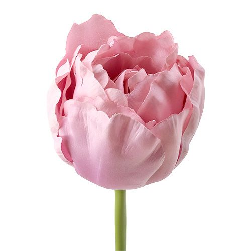 Artikel Kunstige tulipaner fyldt mørket pink 84 cm - 85 cm 3stk