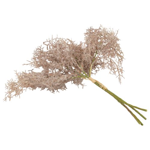 Floristik24 Kunstige blomster dekoration, koralgren, dekorative grene hvid brun 40cm 4 stk.