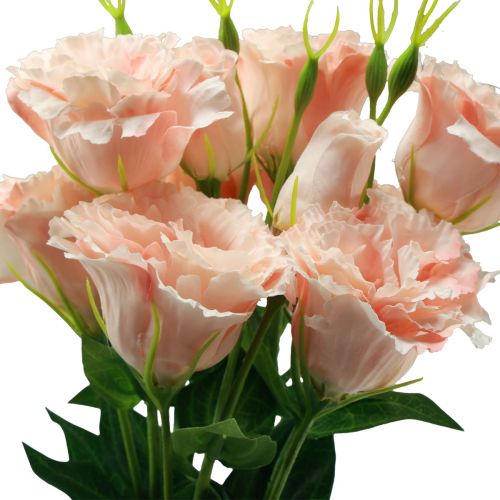 Artikel Kunstige blomster Eustoma Lisianthus pink 52cm 5stk