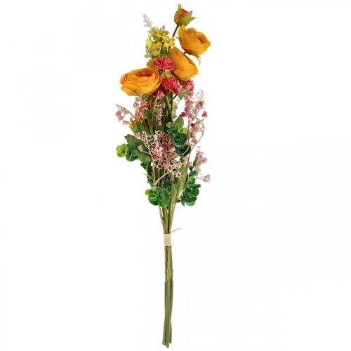 Floristik24 Kunstig buket Kunstige roser Engblomster 59cm