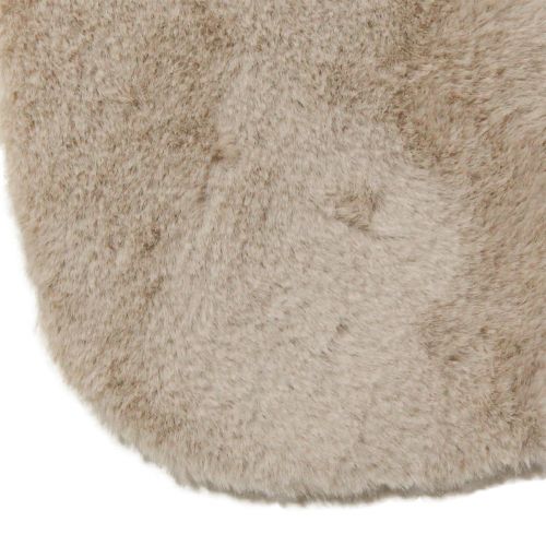 Artikel Imiteret pels dekorativ pels bordløber pels tæppe beige 50×90cm