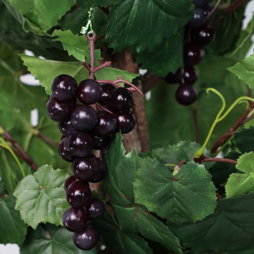 Artikel Kunstig plante i potte Kunstig vinstok med druer H120cm