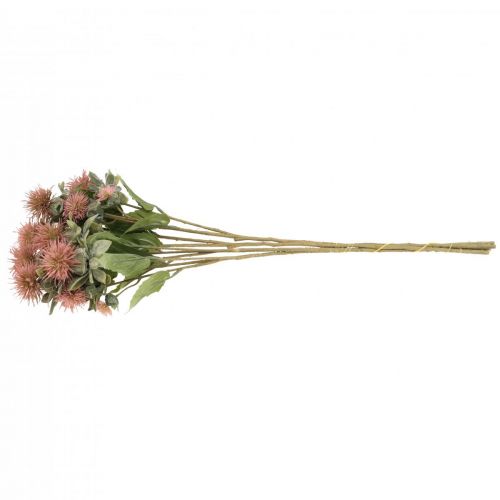 Floristik24 Kunstige planter tidseltidselgren tidsel pink 4stk