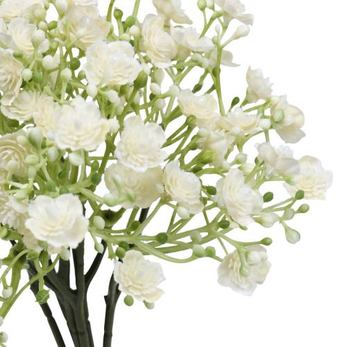 Floristik24 Gypsophila kunstige blomster gips urt hvid L30cm 6 stykker i en bundt