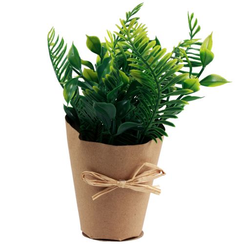 Artikel Kunstige planter Kunstig Bregne buksbom 15-19cm 4stk