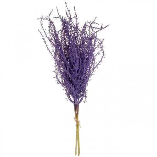 Artikel Kunstige planter lilla tørt græs kunstigt flokket 62cm 3stk