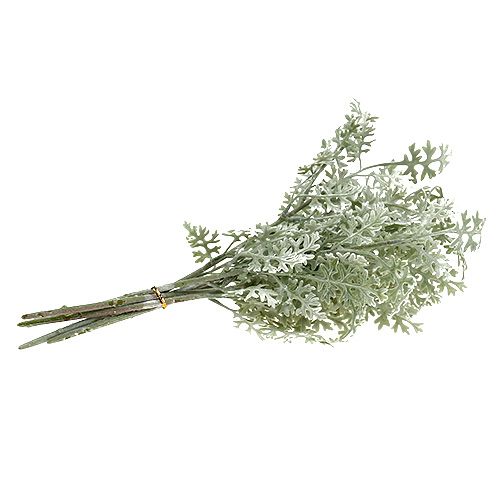 Floristik24 Kunstige planter sølvblad hvidgrøn 40cm 6stk