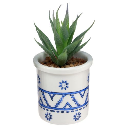 Artikel Kunstige planter sukkulenter kunstige grønne planter 9-12,5 cm 4 stk.