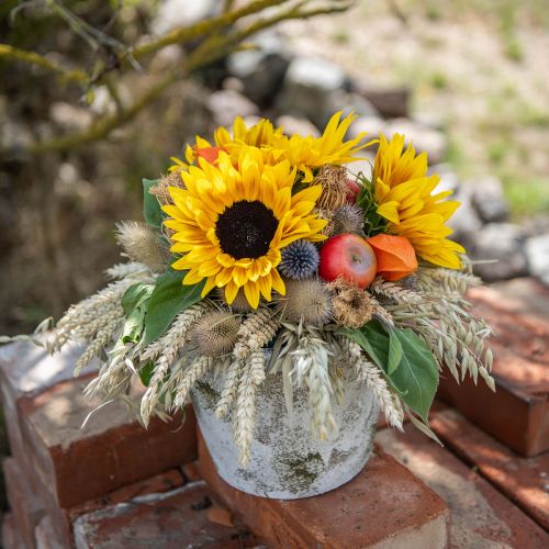 Floristik24 Kunstige planter, kunstige solsikke kunstige blomster gul 74cm 3stk