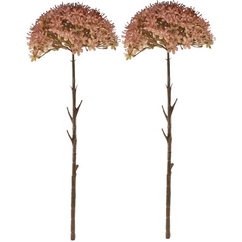 Artikel Kunstig gren efterårsdekoration blomstergren brun rød 45 cm 2 stk.