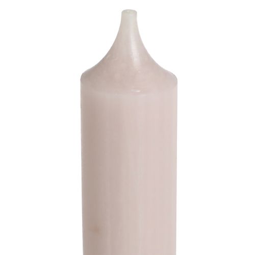 Artikel Korte pindelys farve lys pink 21×110mm 6 stk