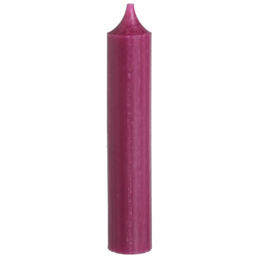 Korte stavlys vokslys i Berry 21×110mm 6 stk