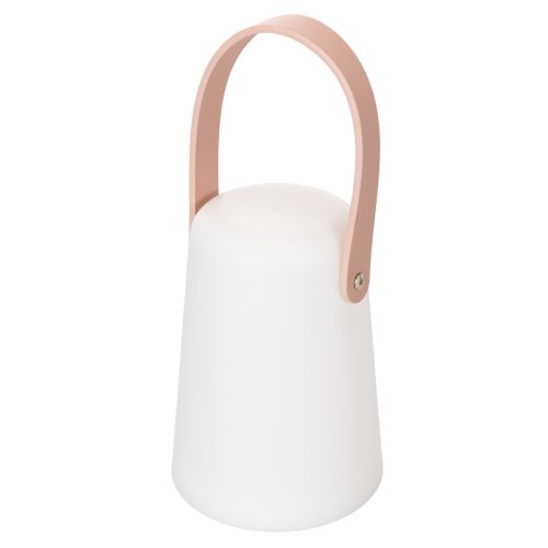 Lampe med håndtag, bærbar LED-lampe til udendørs og indendørs brug, 22 cm, 3 stk. | Floristik24.dk