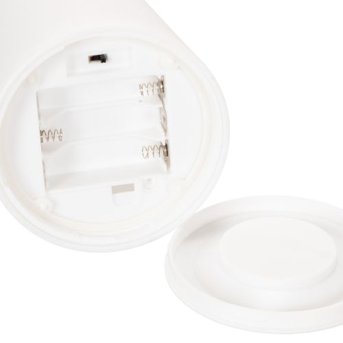 Lampe med håndtag, bærbar LED-lampe til udendørs og indendørs brug, 22 cm, 3 stk. | Floristik24.dk