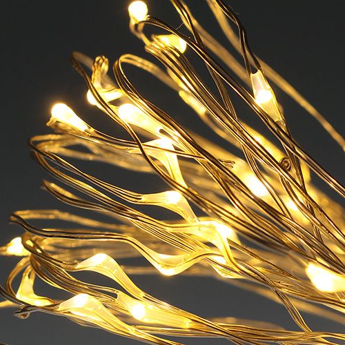 Artikel LED fe lys ude/inde 180 8,95m varm hvid