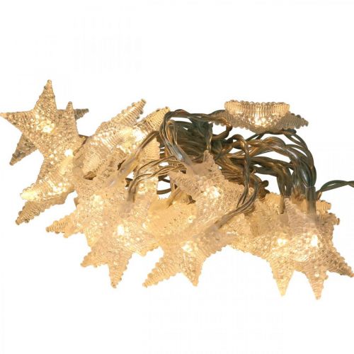 Artikel LED eventyrlys stjerner mikro LED timer inde 2,85m