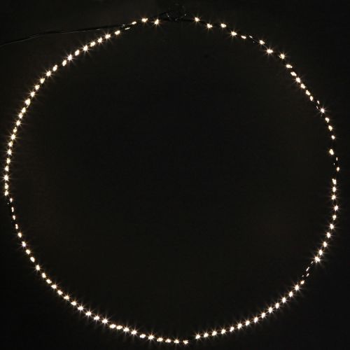 Artikel LED-ring til ophængning af metal 110L varm hvid indendørs Ø35cm