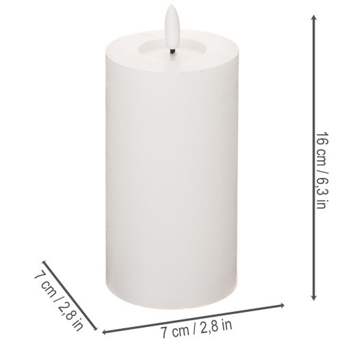 LED-søjlelys, flimrende, med
