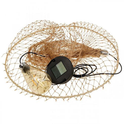 Floristik24 LED hængelampe udendørs solcellelampe LED lys Ø36,5cm H60cm