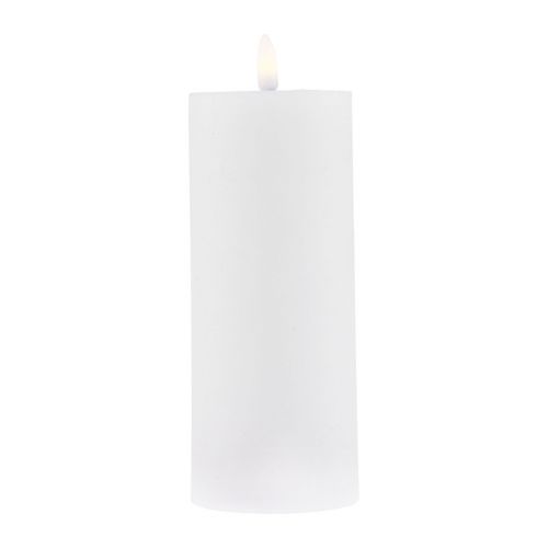 Floristik24 LED stearinlys med timer ægte vokslys bevægende flamme 19cm