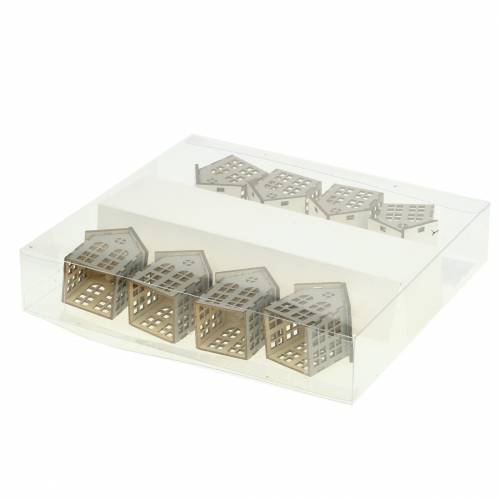 Floristik24 LED eventyrlys huser batteridrevet