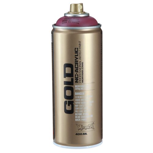 Artikel Malingsspray akryl pulver pink Montana guld spraymaling 400ml