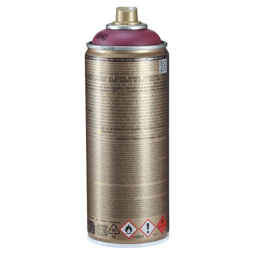 Artikel Malingsspray akryl pulver pink Montana guld spraymaling 400ml