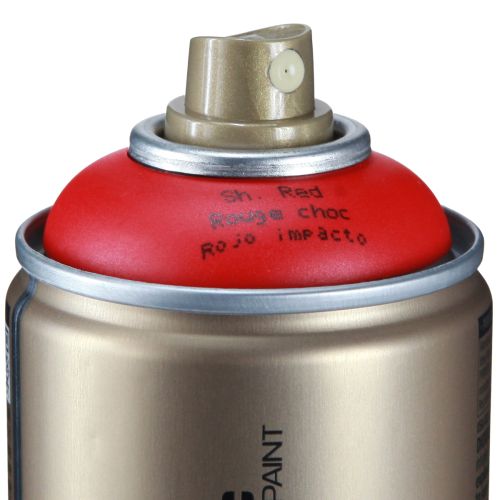 Artikel Maling spray rød Montana Gold satin mat 400ml