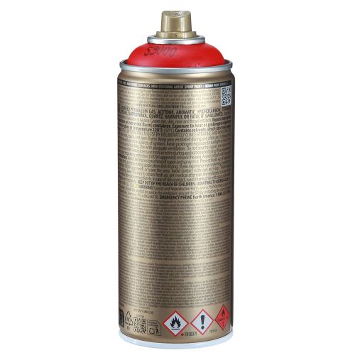 Artikel Maling spray rød Montana Gold satin mat 400ml