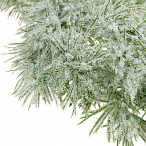 Floristik24 Lærkeguirlande med glitter og sne 160cm