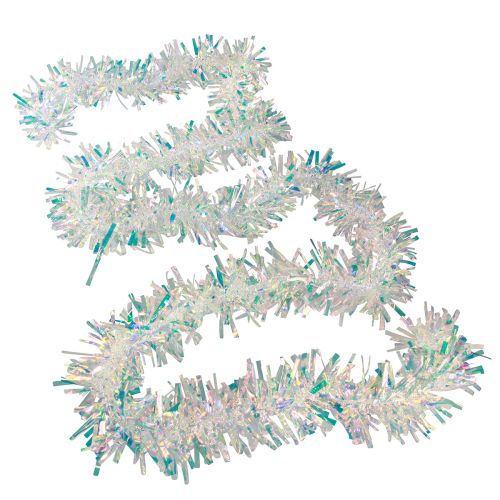 Floristik24 Tinsel guirlande jule nytårsaften iriserende 260cm