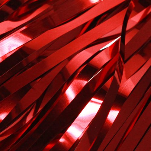 Artikel Tinsel rød tinsel gardin dør dekoration gardin 90×200cm 2stk