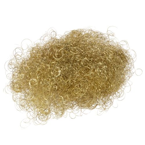Premium krøllet guldglitter 50g købe | Floristik24.dk