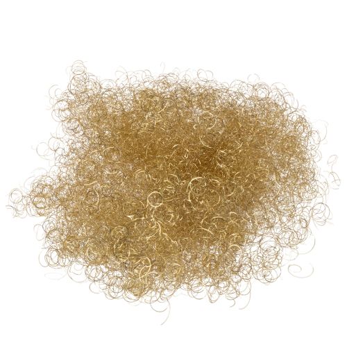 Premium krøllet guldglitter